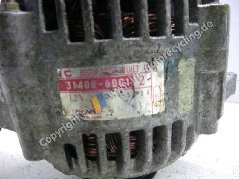 Suzuki Baleno EG BJ1998 original Lichtmaschine Generator 1.3 63kw G13BB 1022115020 DENSO